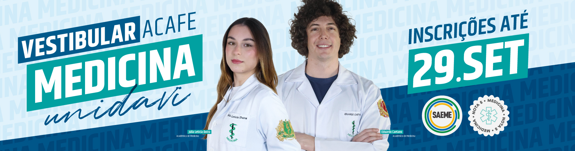 Vestibular de Verão - Medicina Acafe | 1.2026